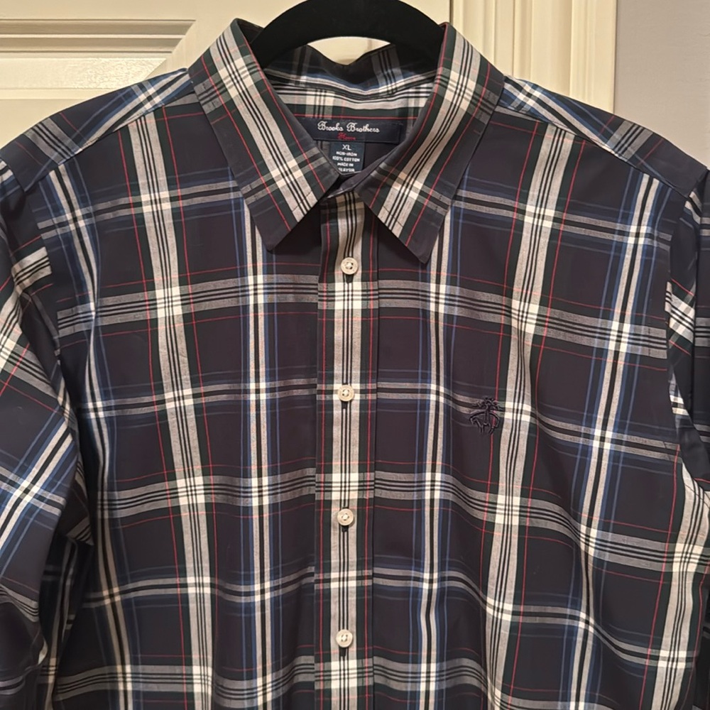 Brooks Brothers boys shirt- size XL Never Worn, Non- iron, 100% Cotton